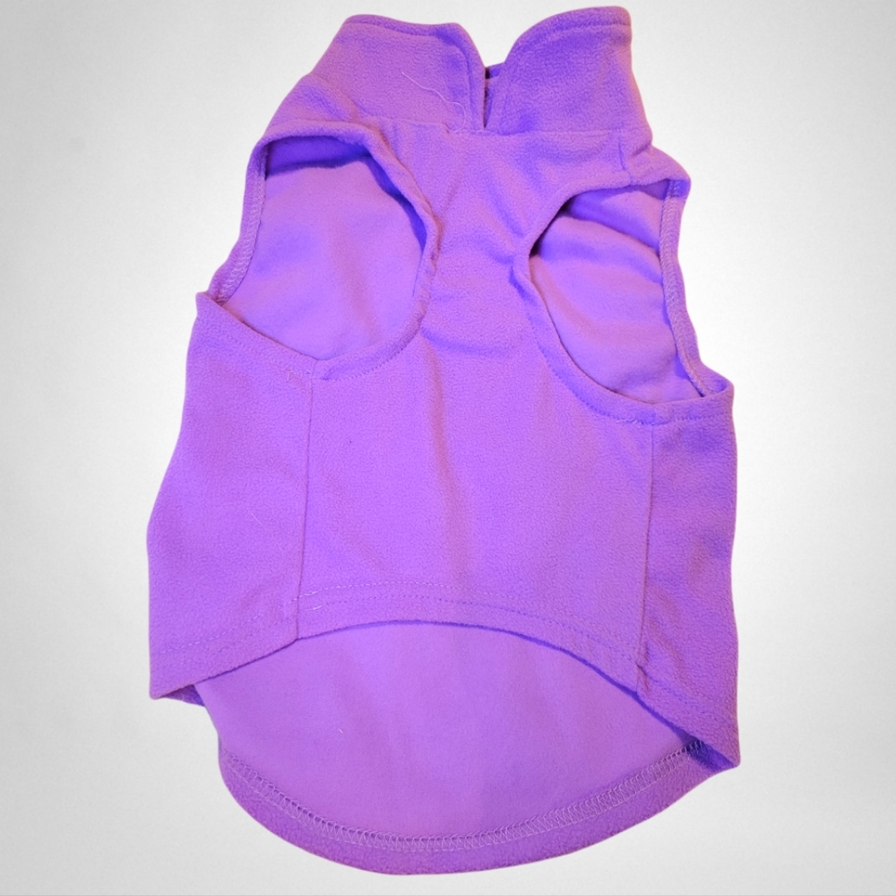 HOST PICK 😊 Vtg Purple Passion Puppy Dog Cozy Soft Jacket Coat - Picture 2 of 2